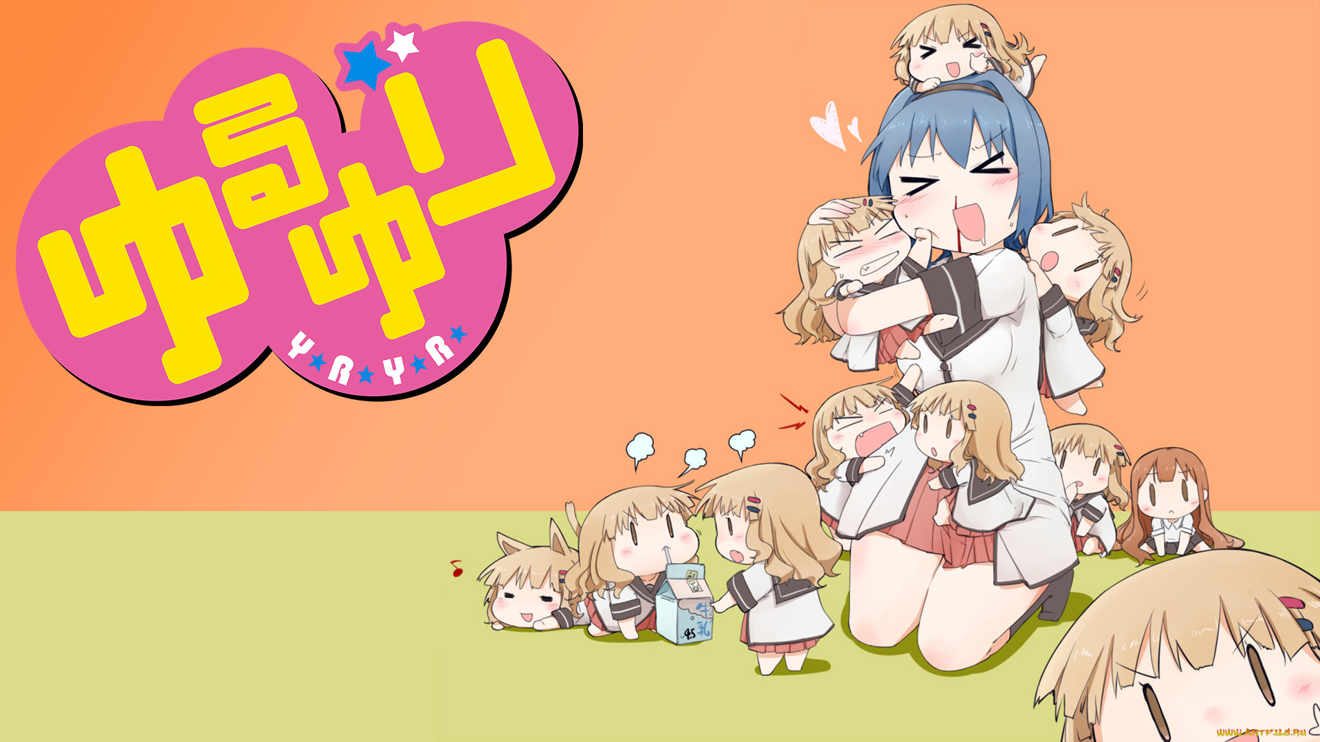 , yuru yuri, , , 